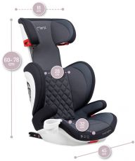 Автокрісло MoMi QUICK FIX gray (15-36кг)